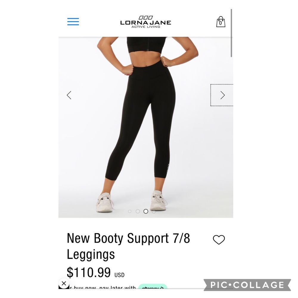 Lorna Jane New Booty Support 7/8 Leggings